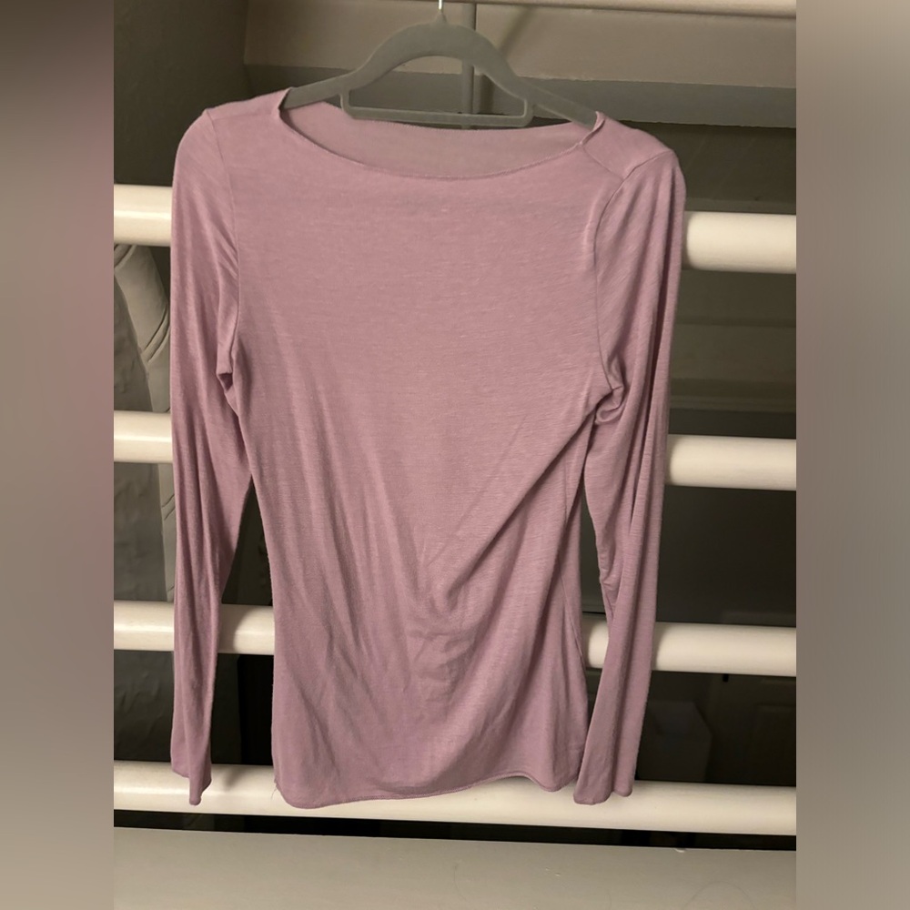 Intimissimi Lavender/Pink Cashmere Long Sleeve Top